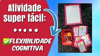 Atividade super fácil que estimula a flexibilidade Cognitiva autismo [upl. by Enyledam]