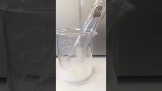 Sodium hydrogen carbonate and hydrochloric acid reaction [upl. by Kuhn]