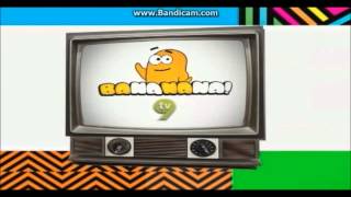 Bananana TV9 Nickelodeon Nick di 9 breakbumpers late April 2014 [upl. by Wallford133]