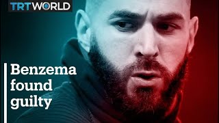 Benzema found guilty of conspiring to blackmail Valbuena [upl. by Notwen]