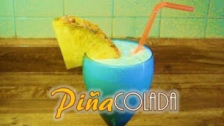 Cómo hacer Piña Colada Sin Alcohol [upl. by Dnaltiak686]