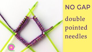 How to join stitches after casting on on double pointed needles [upl. by Adnema]