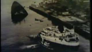 Sansinena Oil Tanker Explosion Los Angeles Harbor 1976 NOAA [upl. by Ardisj213]