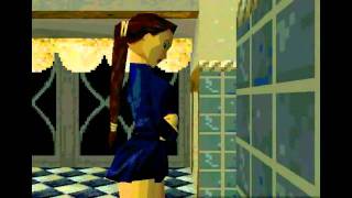 Lara Croft  TR2 Shower Cut Scene End [upl. by Kirre51]