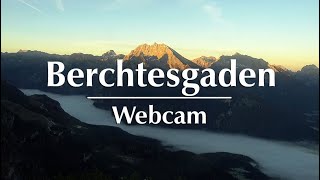 Webcam Berchtesgaden – Sonne am Kehlstein Nebel über dem Königssee [upl. by Yerocal439]