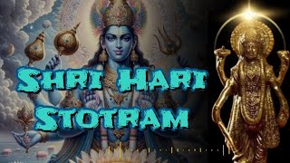 Shri Hari Stotram With Lyrics  Jagajjalam Palam  हरि स्तोत्र Most Powerful Mantra Of Lord Vishnu [upl. by Aruon277]