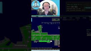 My journey into the world of VATSIM Air Traffic Controlling ATC  GamerClark on Twitch vatsim [upl. by Enelra132]