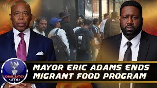 NYC Mayor Eric Adams Ends Debit Card Program That Gave Free Food To Migrants [upl. by Breanne]