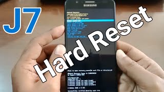 Hard Reset Samsung Galaxy J7 Easily [upl. by Innek]