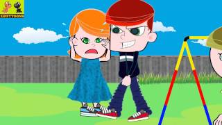 Animated Nursery Rhymes  Georgy Porgy Pudding amp Pie  Kids Songs With Lyrics By ZippyToons TV [upl. by Cynar]