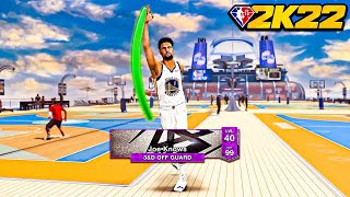 NEW 3 amp D OFF GUARD BUILD gives opponents NIGHTMARES on NBA 2K22 [upl. by Daisi]