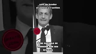 quotSarkozy Définit ce quest un Vrai Leader 💼quot [upl. by Nived]