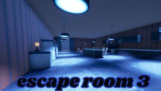 MAP FORTNITE ESCAPE ROOM 3 SOLUTION [upl. by Melodie]