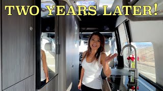 Two Year Review Of Our 2022 Airstream Interstate 19 [upl. by Lrig]