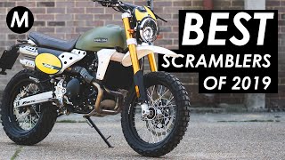 11 Best Scrambler Motorcycles 2019 [upl. by Volny]