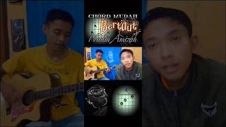 Chord mudah BERTAUTnadin Amizah undersea chordgitar coversong cover music tutorialchordgitar [upl. by Htes]