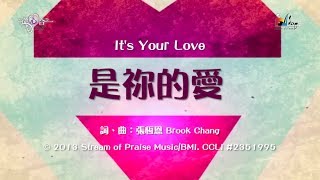 【是祢的愛 Its Your Love】官方歌詞版MV Official Lyrics MV  讚美之泉敬拜讚美 18 [upl. by Dunaville]