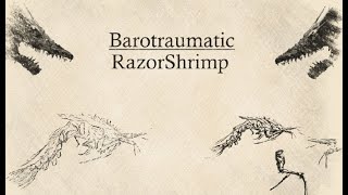 Barotraumatic RazorShrimp [upl. by Eiramanin697]