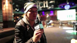 Avicii Interview  The Levels Music Video Electric Daisy amp Tongue Dance Girl On KarmaloopTV [upl. by Mateya]