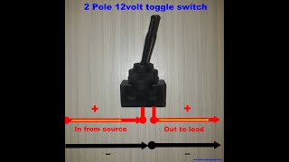 2 Pole toggle Switch and TTap [upl. by Ivz]