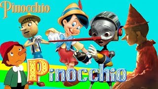 Top 35 Pinocchio in Film Anime Cartoni Animati 1911  2019 [upl. by Alves117]