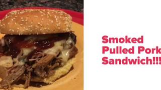 SMOKED PULLED PORK SANDWICH EXQUISITE FLAVOR  How to make Pulled pork [upl. by Huggins456]