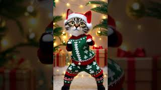 Funny Cat Dancing Kitten Cat dancing for Halloween Christmas Cute Kitten Cat dancing [upl. by Wong715]