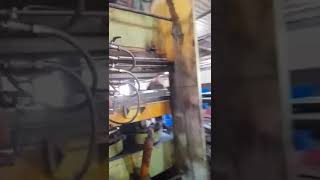 hydraulic press rubber gasket making 52 inch x 52 inches [upl. by Lananna]