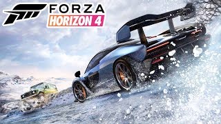 FORZA HORIZON 4  A PRIMEIRA CORRIDA NA NEVE FOI DIFÍCIL [upl. by Dove]