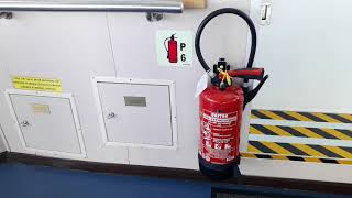 Dry powder fire extinguisher inspection [upl. by Ursas]