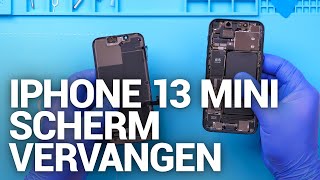 iPhone 13 mini scherm vervangen  Fixjenl [upl. by Raknahs133]