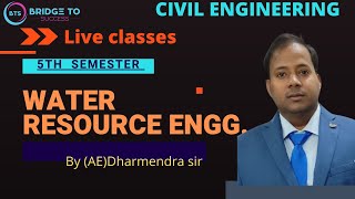 5th Sem Water Resource Engg Unit 01 Lec 01 Secure Your Future Bridge To Success For Civil Engg [upl. by Anneh]