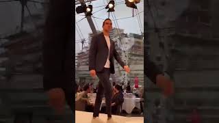 Latifi amp Russell at the 2021 Monaco Amber Lounge Fashion Show [upl. by Eneryt113]