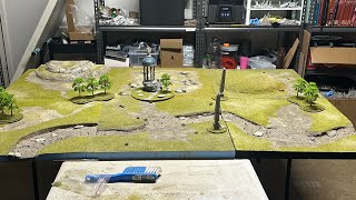 7 Worlds dodgiest wargaming table build  part 7  DONE [upl. by Ojoj]