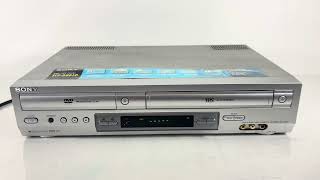 Sony SLVD201P DVD VCR Recorder Player Combo [upl. by Orford]