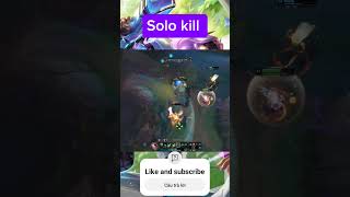 Zeri solo kill gameplay legueoflegend [upl. by Mallory]