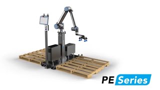 Robotiq Palletizing Solution  PE series  Easy automation of your palletizing applications [upl. by Albertina]