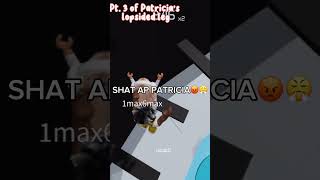 Pt 3 Of Patricia’s lopsided leg♡ shorts funny roblox [upl. by Harrietta]