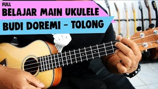 Tutorial Ukulele Pemula  TOLONG  Budi Doremi [upl. by Ambros]