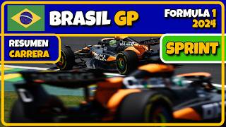 ¡BATALLA A 4  SPRINT  GP BRASIL 🇧🇷 FORMULA 1 2024 BrazilGP BrazilSprint braziliangp [upl. by Annaerda]