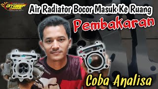 PERBAIKI AIR RADIATOR MASUK KE RUANG PEMBAKARAN ‼️ VIXION [upl. by Enaira]