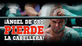 Ángel de Oro perdió así la cabellera ante Volador Jr [upl. by Lalitta]