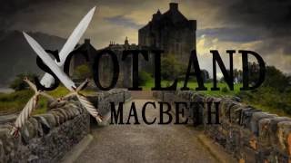 Map of Scotland Macbeth [upl. by Weissman]