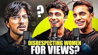 AARUSH BHOLA amp LAILA ROAST OBJECTIFYING WOMEN FOR VIEWS  CRAZY DEEP [upl. by Weitman477]