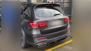 Mercedes GLC 63 AMG S Exhaust Sound [upl. by Favrot490]