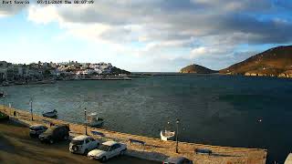 Port of Gavrio Timelapse Thursday 07 November 2024 [upl. by Voleta221]