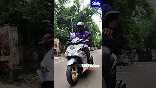 Yamaha Aerox New version with smart keyyamaha [upl. by Cord]