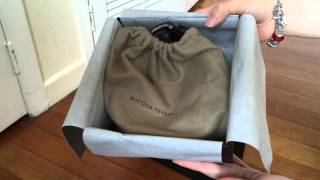 Bottega Veneta Intrecciato Belt Unboxing [upl. by Delle574]