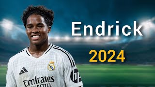 Endrick • The Bobby of real Madrid • Amazing Skills Goals and Assist • 2024 • HD [upl. by Ynnahc]