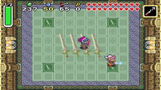 Zelda A Link to the Past GBA Optional Boss 5  Link Doppelgangers no damage  Best Ending HD [upl. by Emalee]